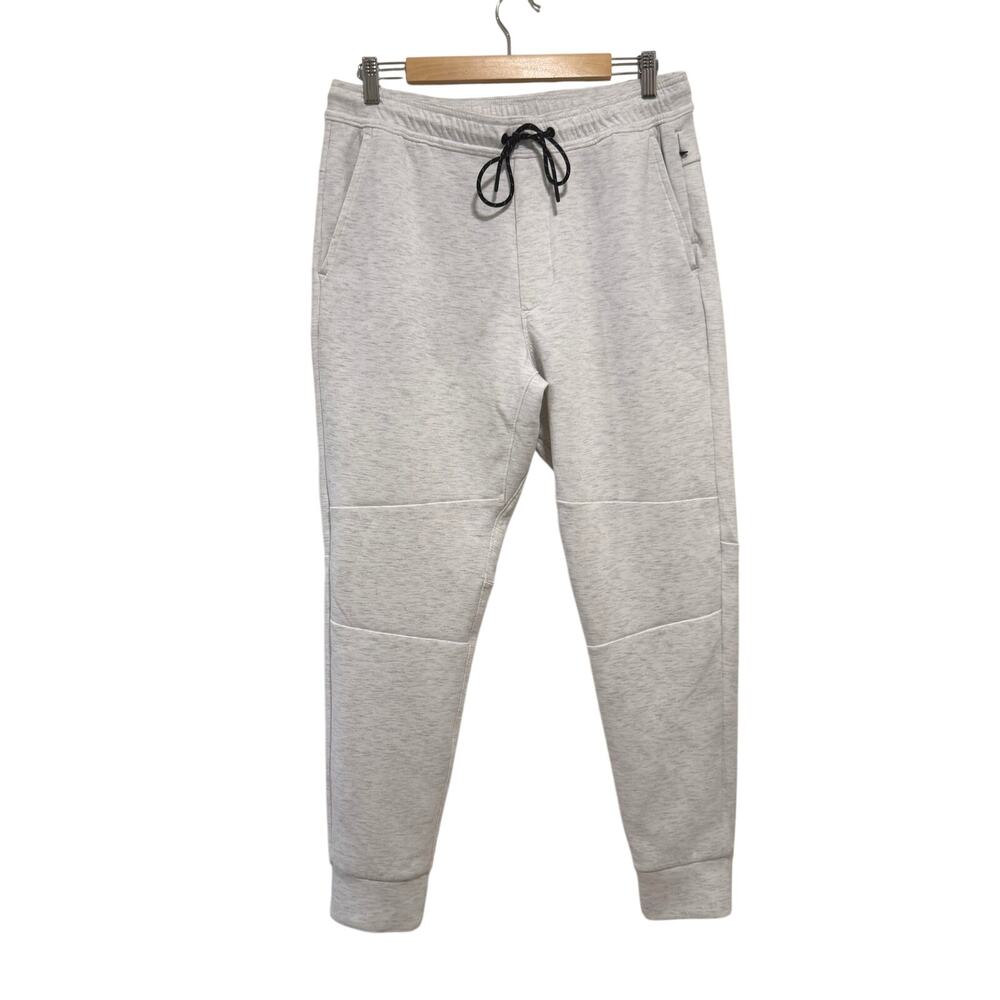 American Eagle Jogger Sweatpants Mens MT Tall Gray Athletic Zip Pocket